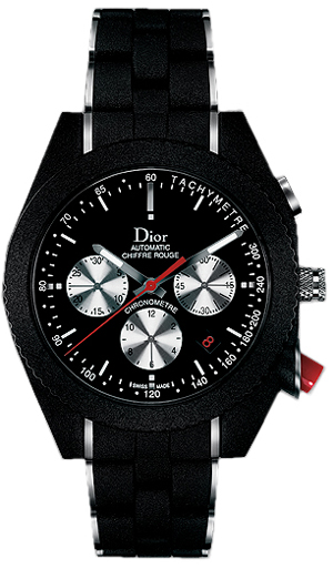CD084840R001 Christian Dior Chiffre Rouge Black Dial Chronograph