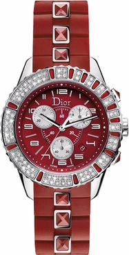 CD11431BR001 Christian Dior Christal Chronograph Ladies Watches