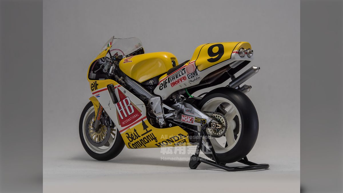 ハセガワ『Honda NSR500 “HB ホンダ” (1989 WGP500)』の製作記録 - posfie
