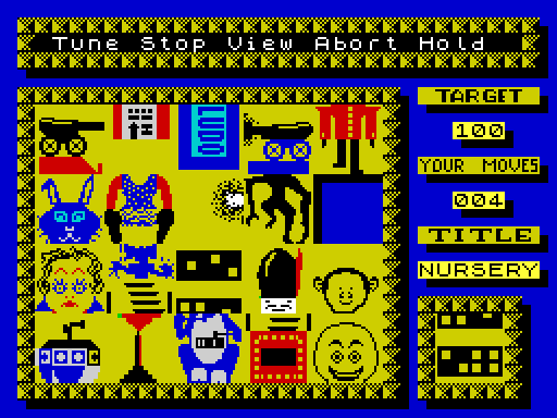 Jumbly (1983) by DKTronics ZX Spectrum game