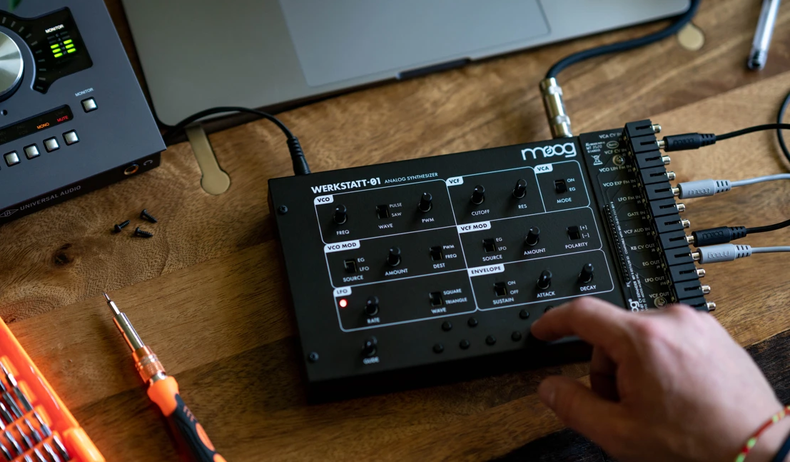 Moog's Werkstatt-01 synth is back and it's more affordable than ever