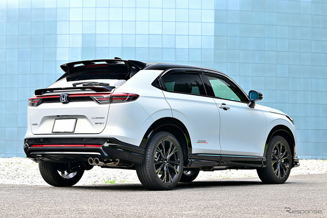 無限がヴェゼル用のサスペンションを開発中！ 走りにこだわるパーツ群