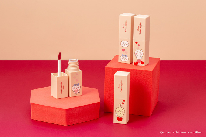 ちいかわ」ハートがテーマのコスメシリーズ登場♪ ハチワレ＆うさぎも