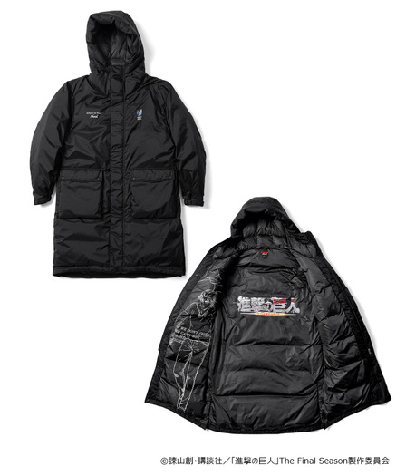 進撃の巨人」“壁の巨人”寝袋がインパクト大！エレン＆リヴァイのダウン