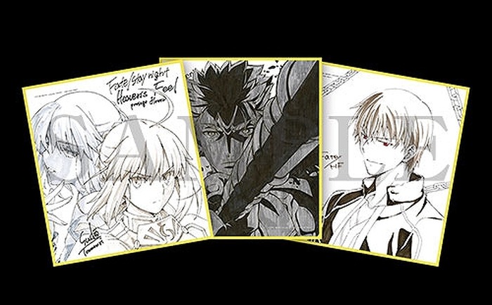 劇場版「Fate/stay night」第3週目の来場者特典はイラスト色紙