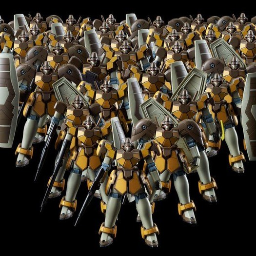 ガンダムW」これが、ガンプラ史上最大級の脅威！ 圧倒的物量の