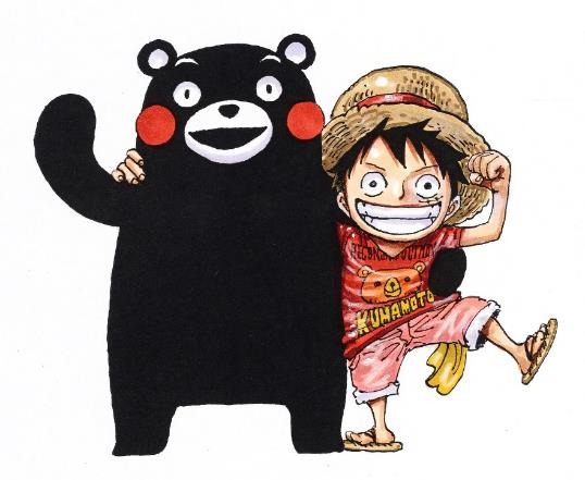 ONE PIECE×熊本」復興プロジェクト継続へ！ くまモンが「ジャンプ