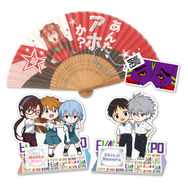 エヴァ」綾波レイの限定パケ＆アスカ、マリらのアクスタは六本木会場