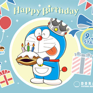 ドラえもん」バースデイグッズ登場！ 今年は王冠を被ってどら焼きを手