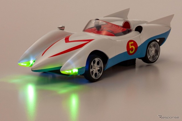 手のひらサイズの「マッハ号」が光って走る！ 京商「FIRST MINI-Z