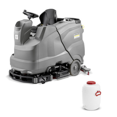 立ち乗り式・搭乗式床洗浄機 | ケルヒャー