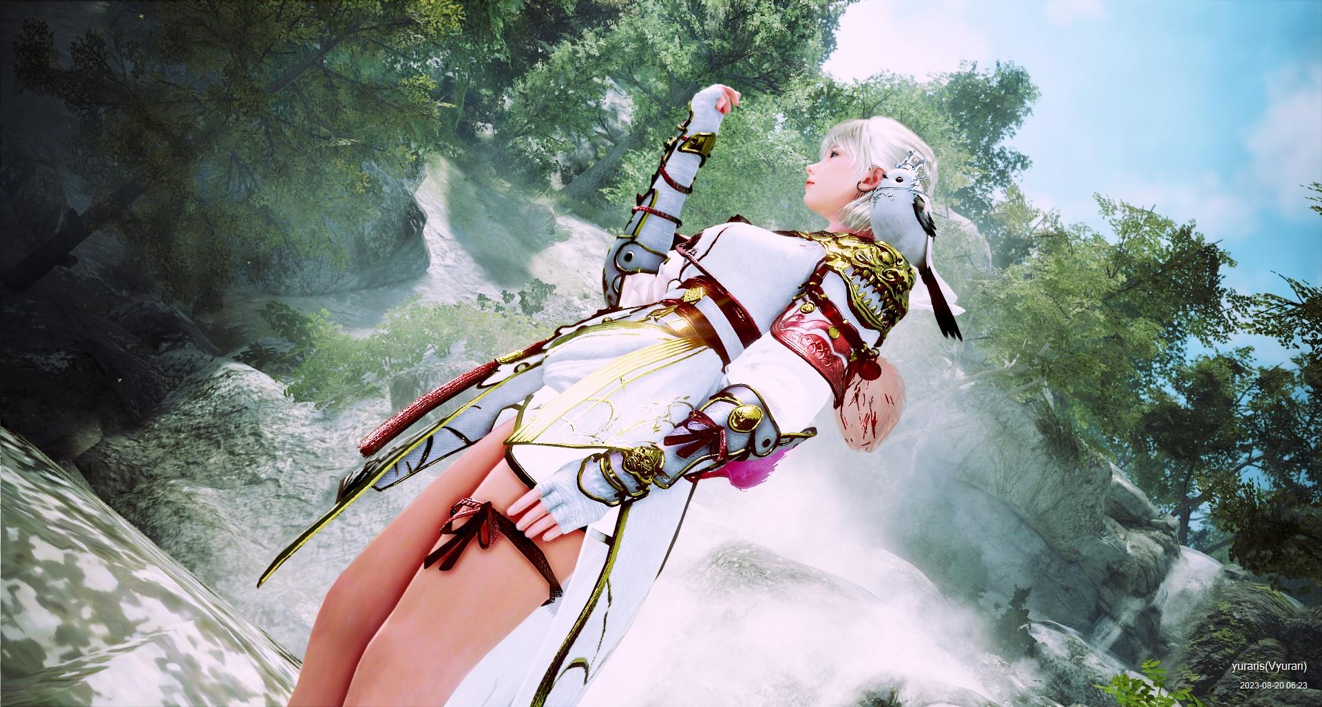 フォトギャラリー] 穏やかな泉MG 青月香 染色Ver | 黒い砂漠 日本