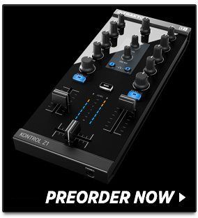 Traktor Kontrol Z1, Portable Mixer + Soundcard for Traktor DJ +