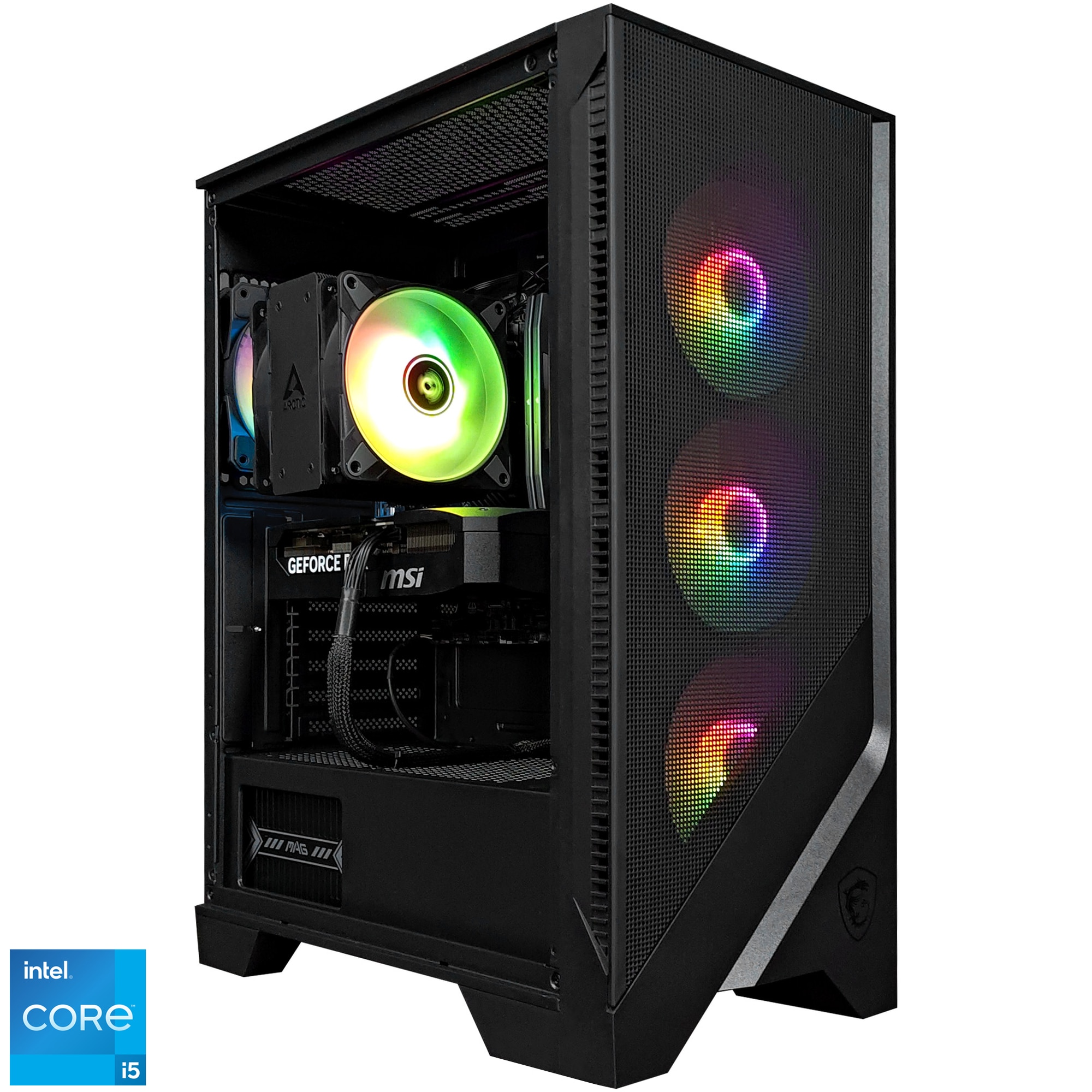 Sistem Desktop PC Gaming A+ cu procesor Intel® Core™ i5-14600K