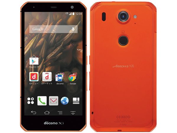 FUJITSU F-02G ARROWS NX 2.3GHZ WQHD OCTAGON ANDROID SMARTPHONE