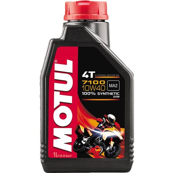 Motul 7100 4T 10W40 Full Synthetic Oil | ChapMoto.com