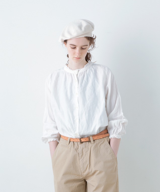 ネストローブ nest robe ピンク 長袖 リネンスタンドフリルブラウス お知らせ、いろいろ。 | ONLINE SHOP | nest Robe Shop Blog | nest