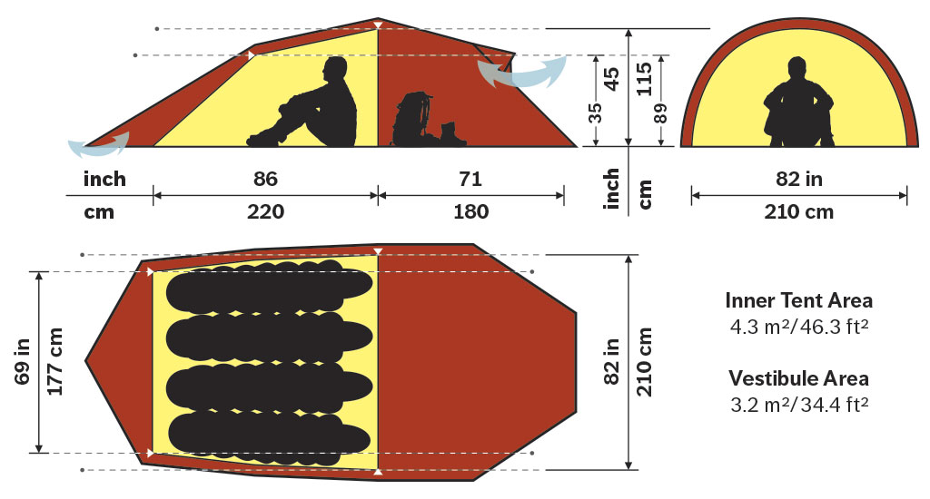 ナロ4 GT - Hilleberg（ヒルバーグ）公式サイト by エイアンドエフ
