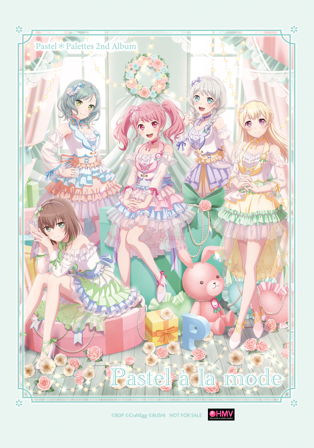 2nd Album「Pastel à la mode」 | BanG Dream!（バンドリ！）公式サイト