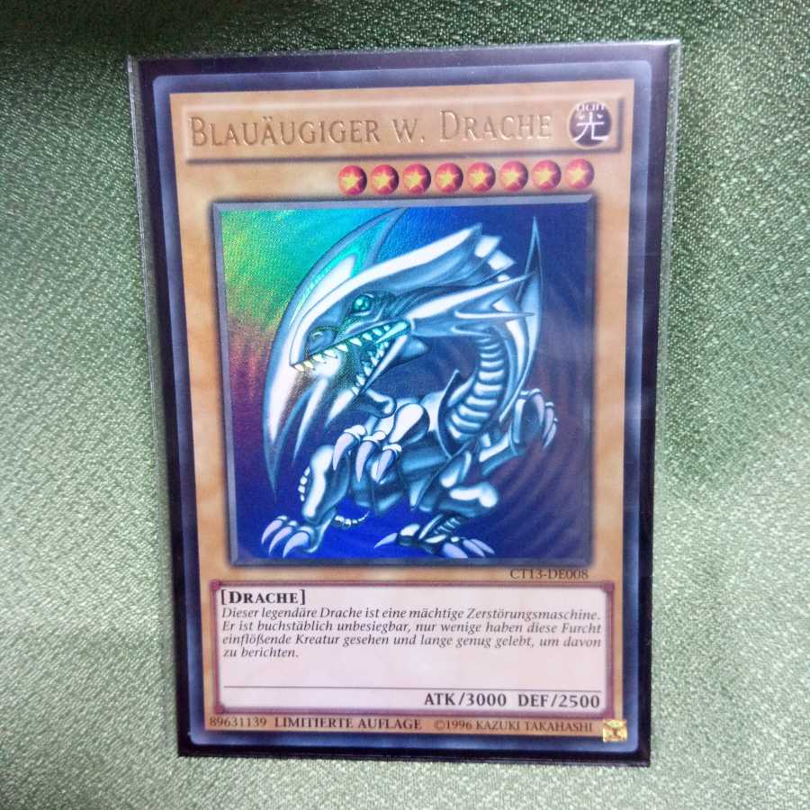 青眼の白龍 ドイツ語ウルトラ 1枚の通販 朝倉莉孔（78201287） | magi