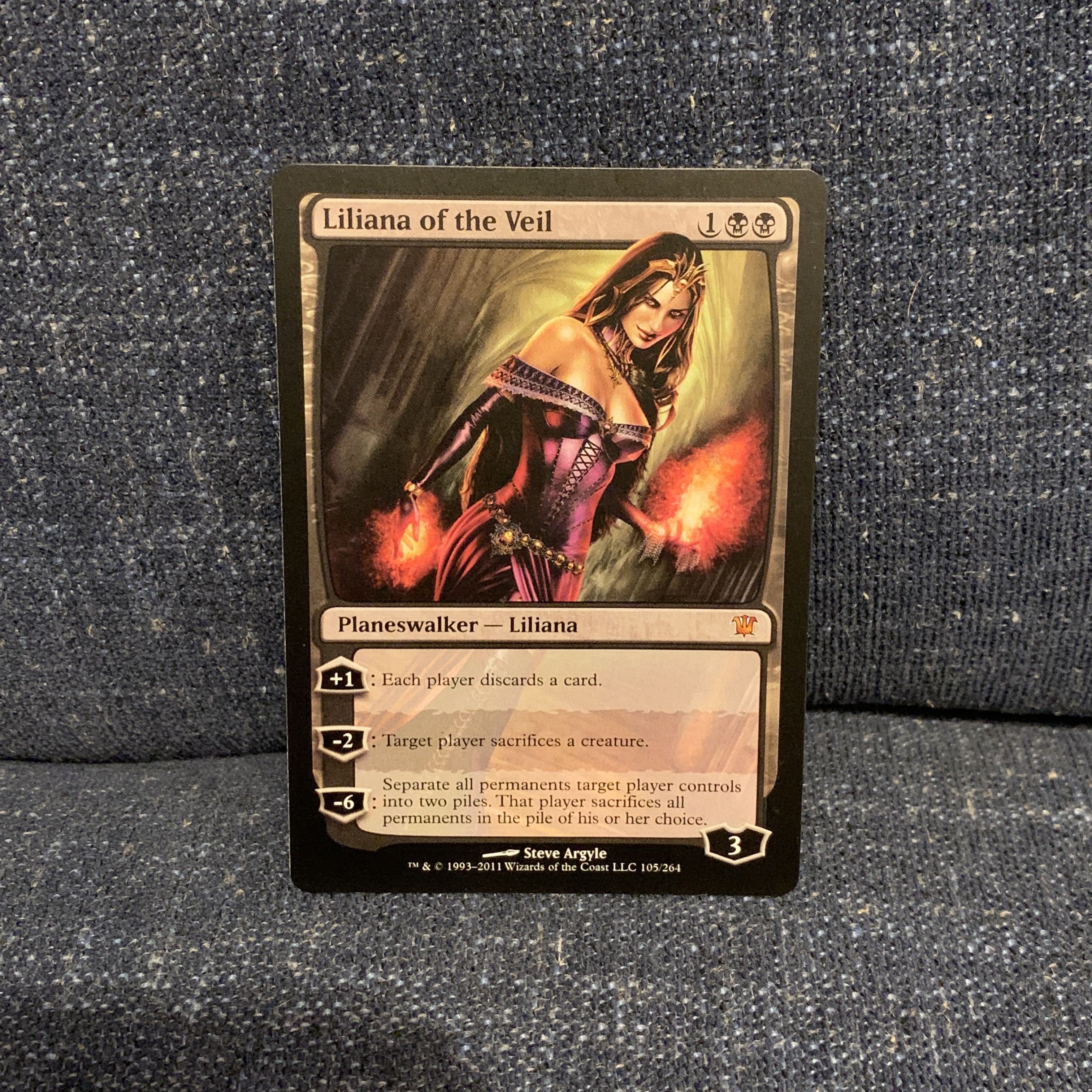 MAG ヴェールのリリアナ/Liliana of the Veil 旧枠foil FOIL] ヴェール