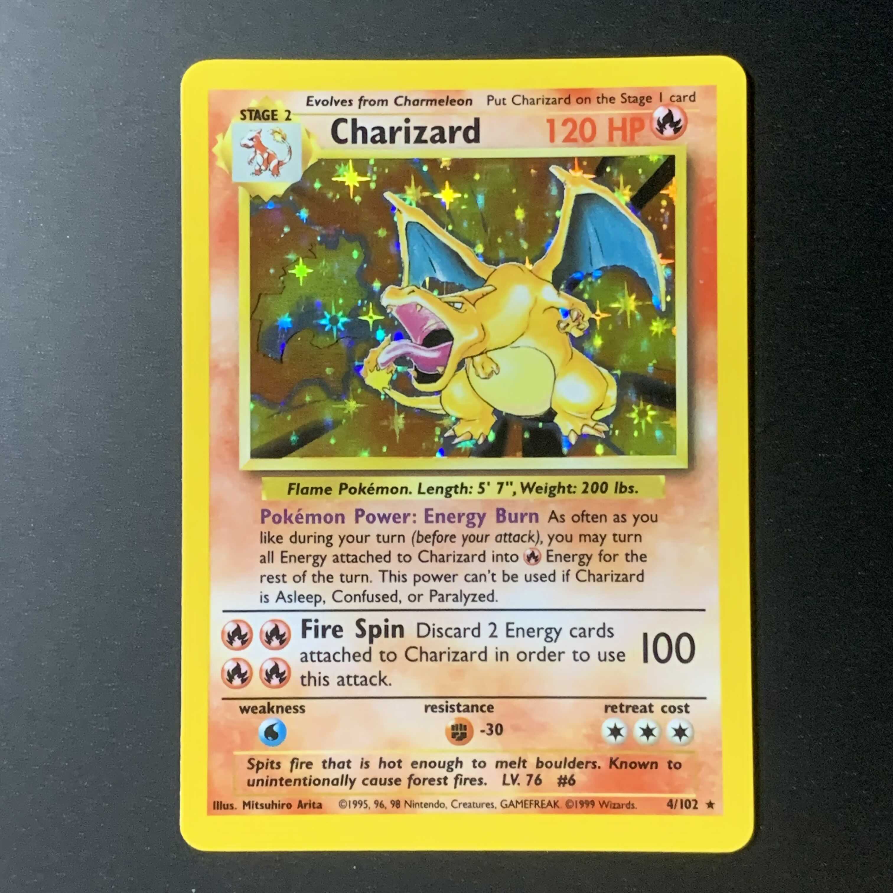 リザードン 初期 海外 レア 4/102 英語 1枚の通販 カメックス