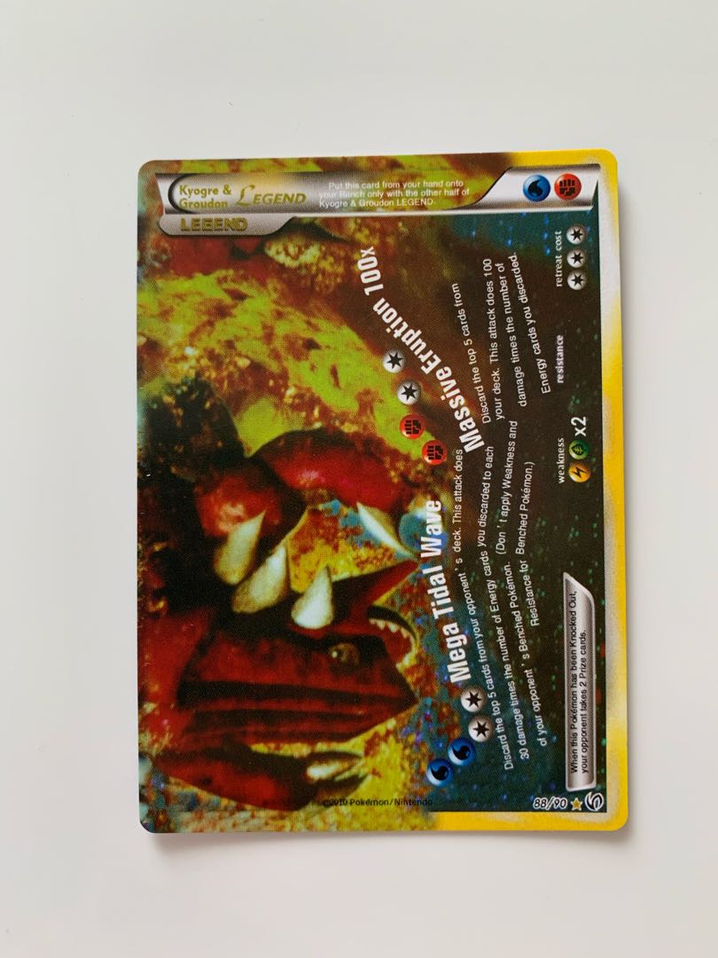 英語版】カイオーガ＆グラードン レジェンド 1枚の通販 DAIKIII