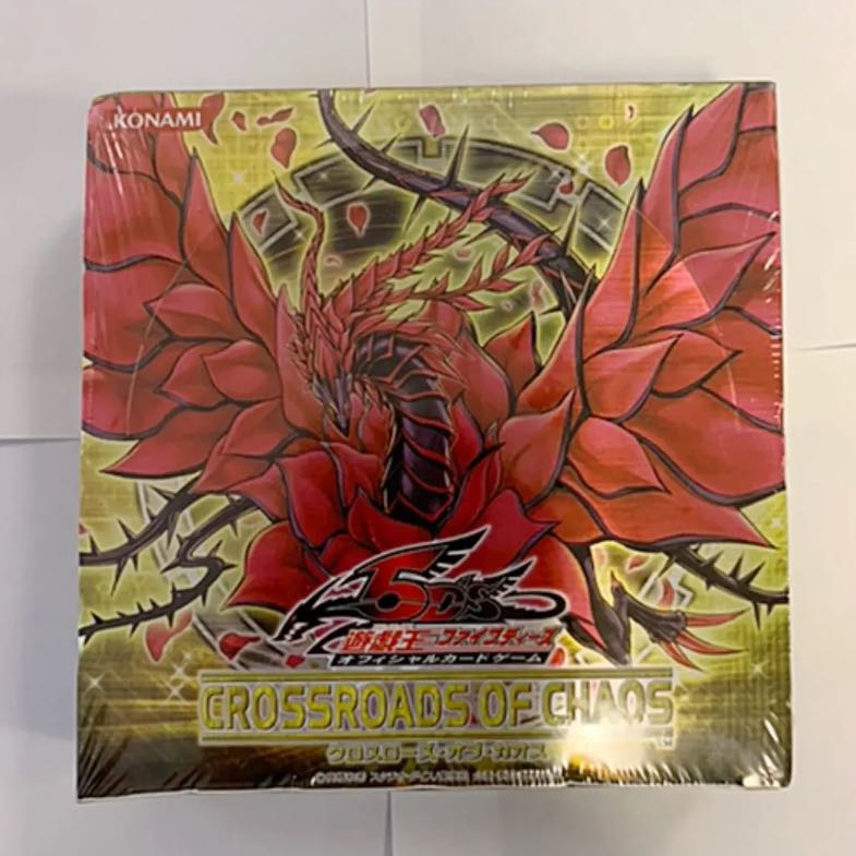 未開封】遊戯王 5D's クロスローズ・オブ・カオス 1BOX 30パックの通販