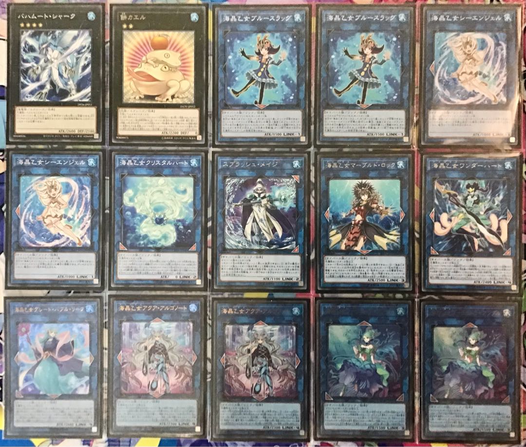 本格構築 【マリンセスデッキ】 メイン&エクストラ&二重スリーブ 1枚の