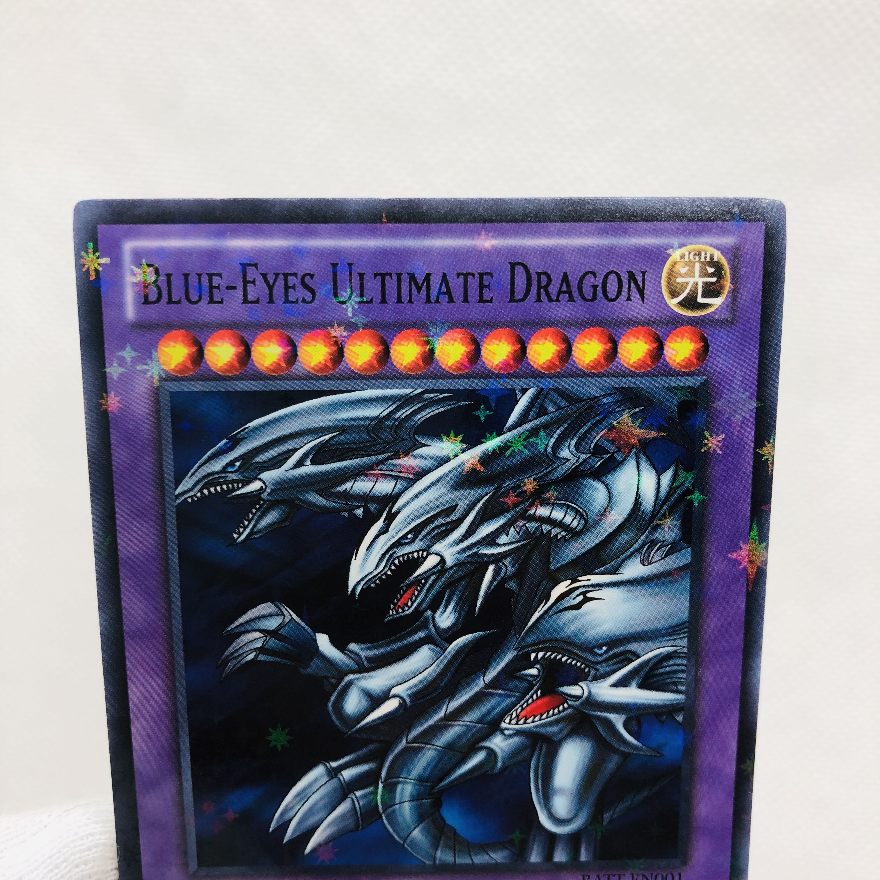 遊戯王 英語版 青眼の究極竜 ブルーアイズ スターフォイルレア 1枚の