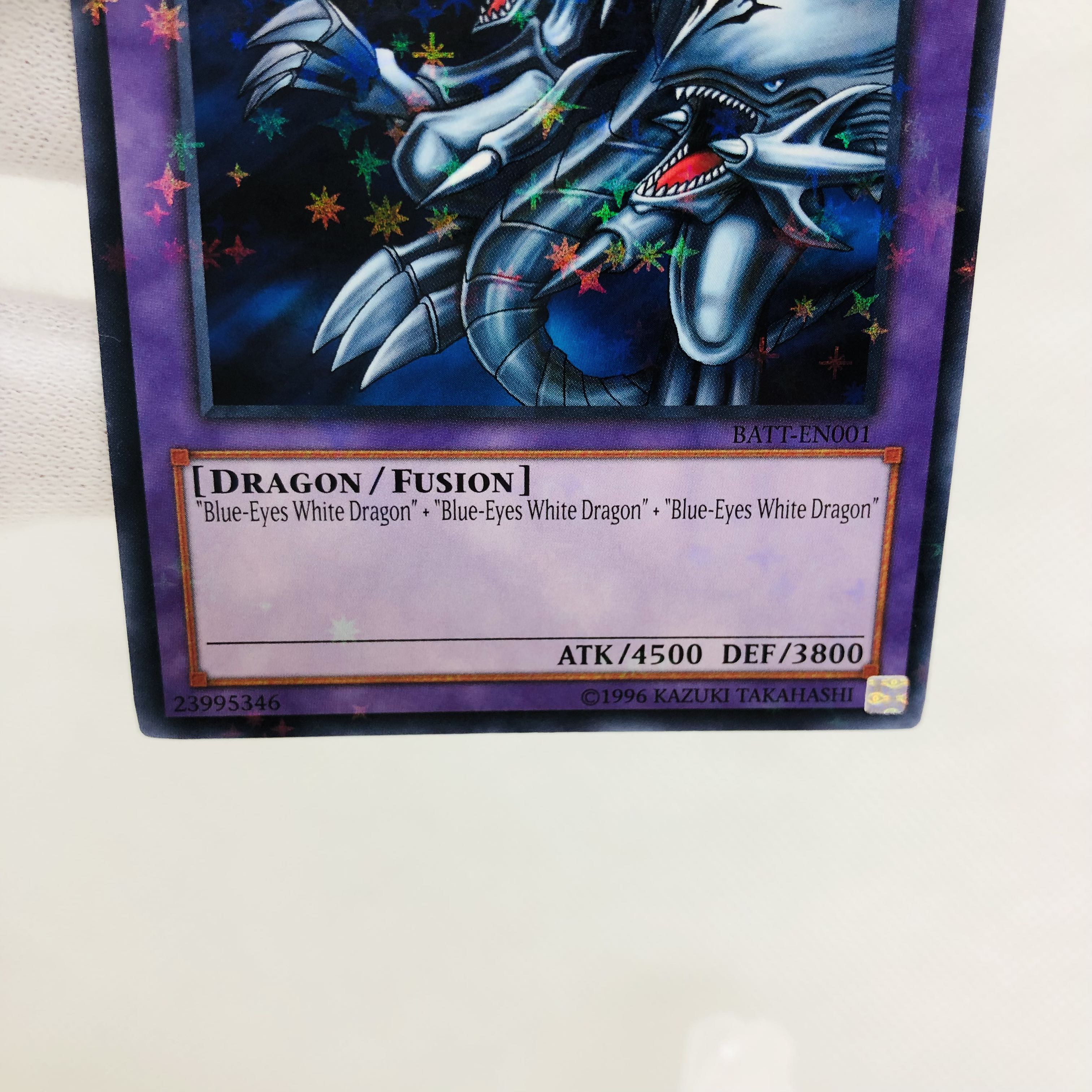 遊戯王 英語版 青眼の究極竜 ブルーアイズ スターフォイルレア 1枚の