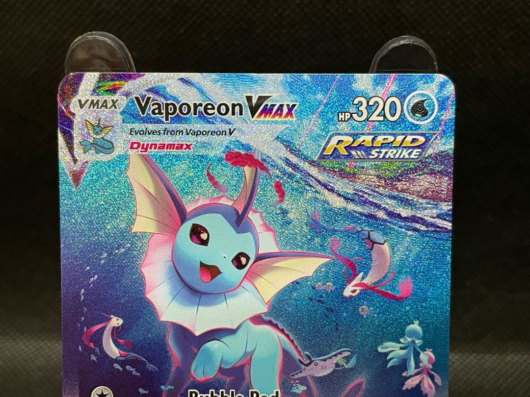 夏ポケカイラスト】シャワーズvmax 英語版 プロモ 1枚の通販 Puri