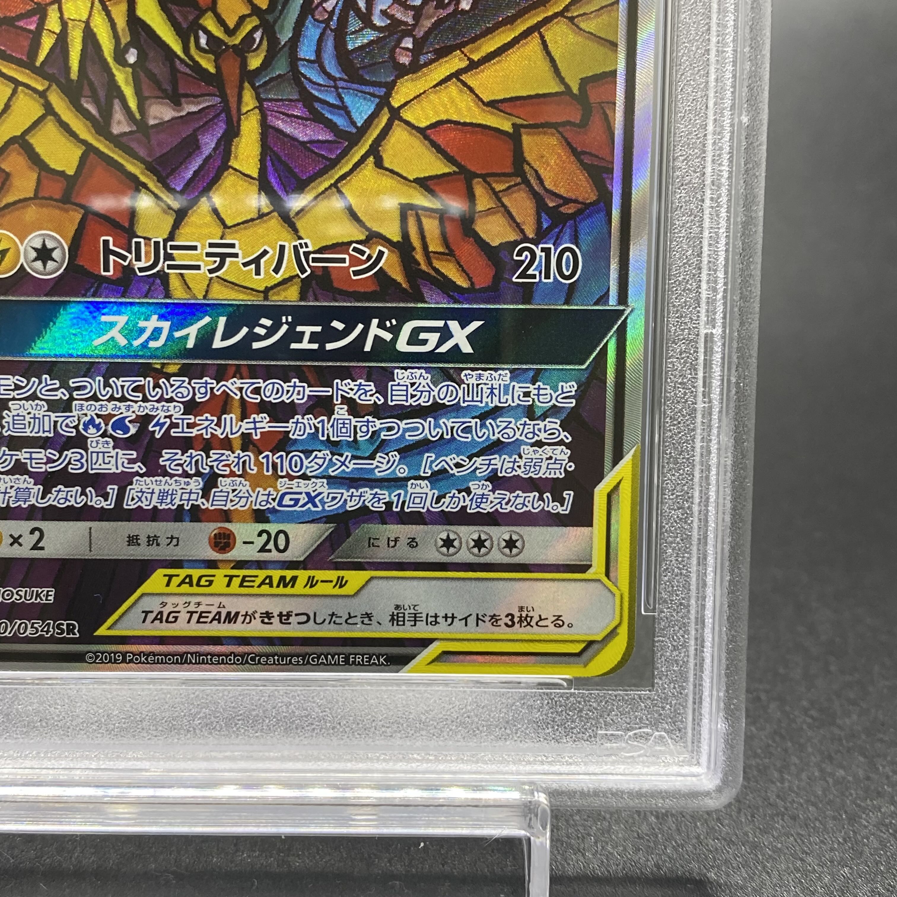 PSA8 ファイヤー＆サンダー＆フリーザーGX SR SA 060/054 1枚の通販