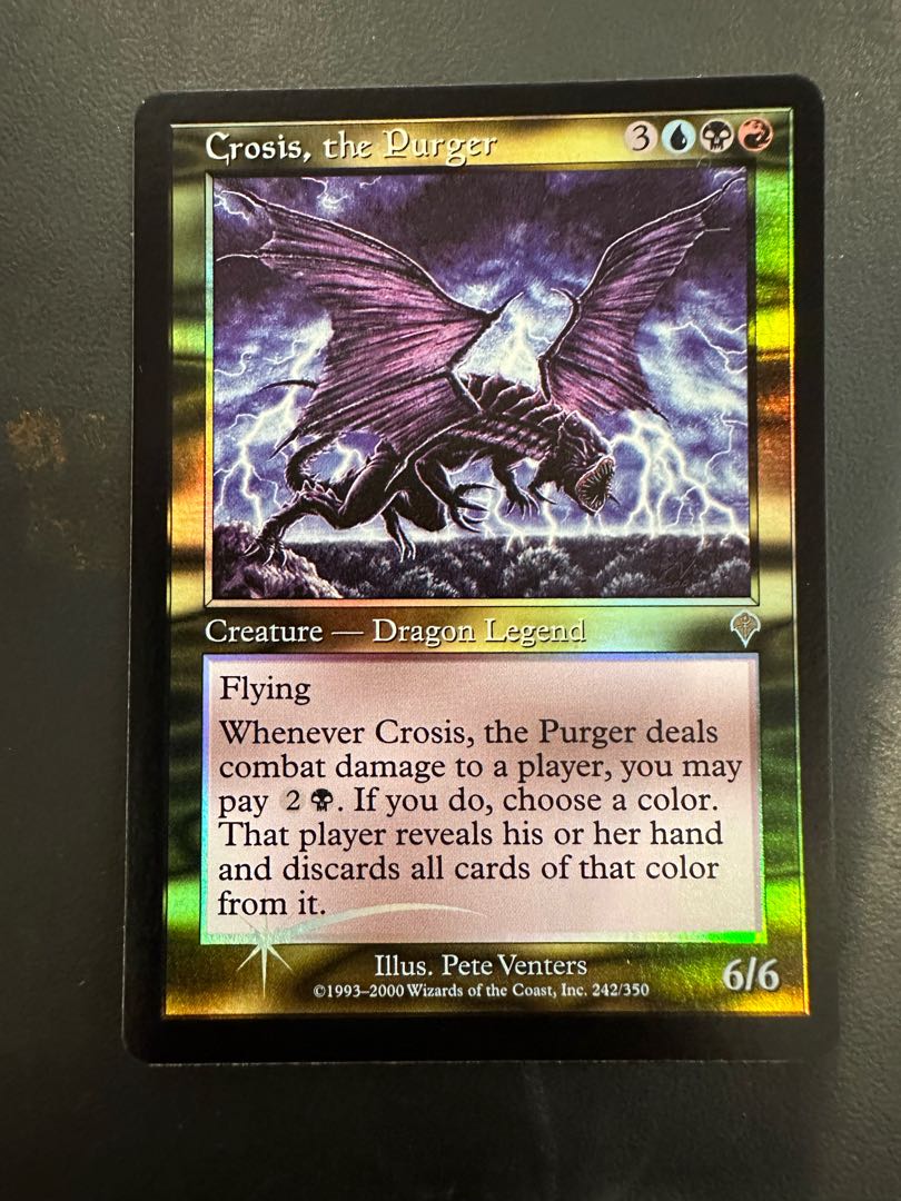 Crosis, the Purger rare foil 1枚 (Used) （682879214）| magi -TCG