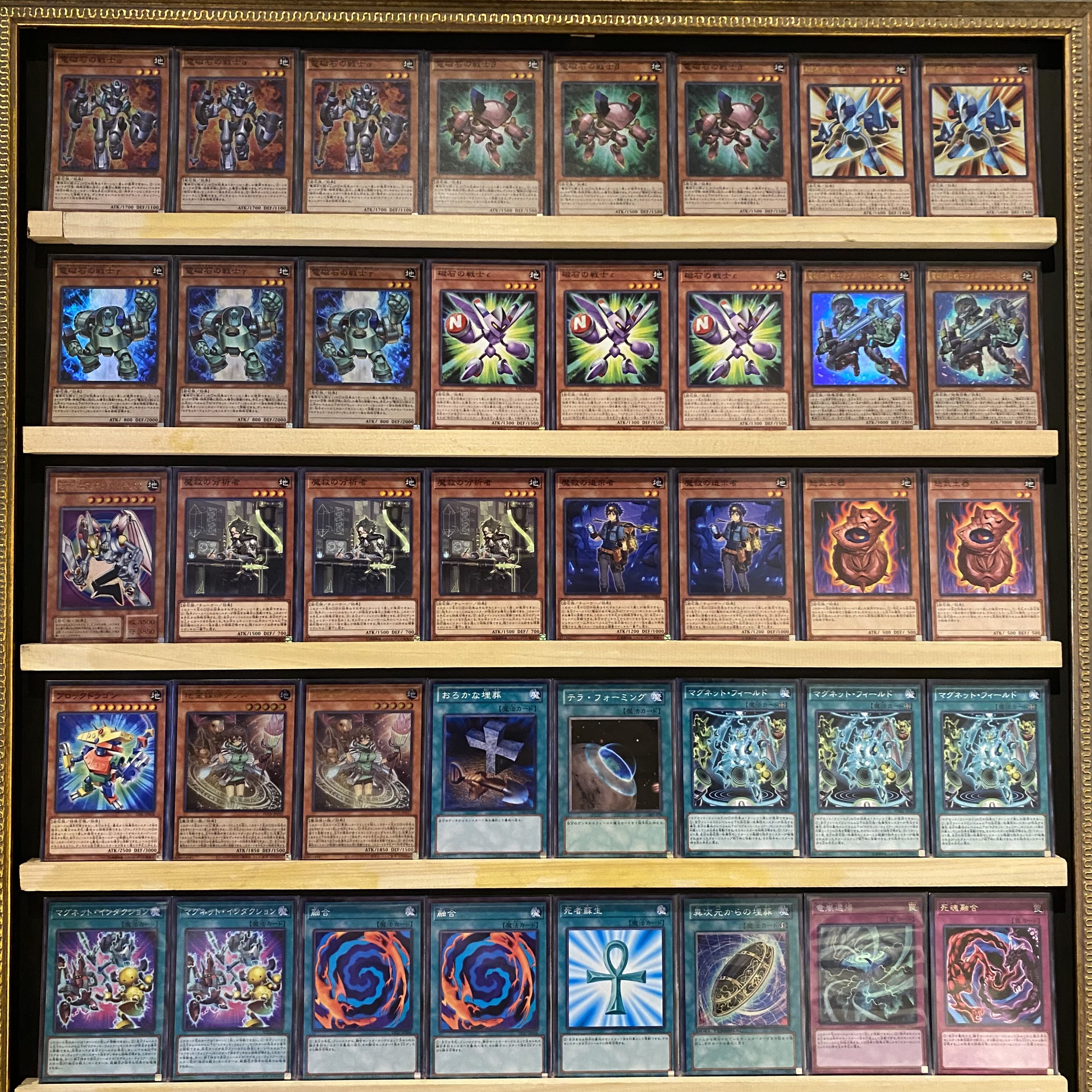 即日発送！【磁石の戦士】マグネットウォリアー デッキ 遊戯王 1枚の