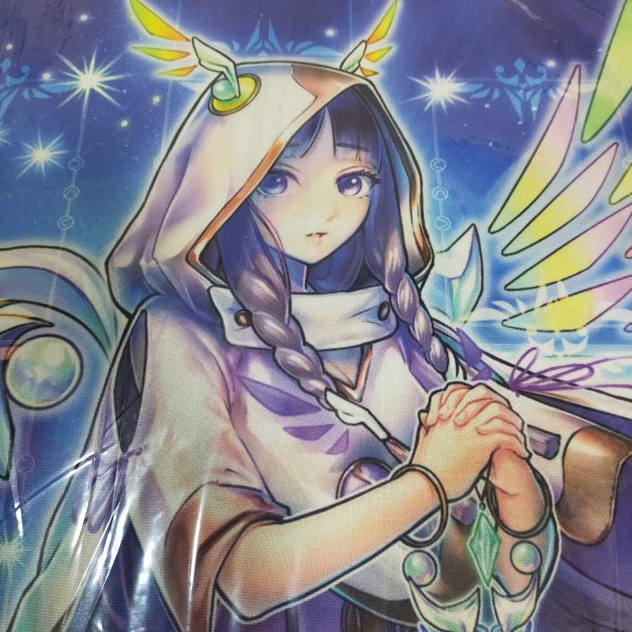 未開封 遊戯王 プレイマット 宣告者の神巫 リモート Judge ジャッジ