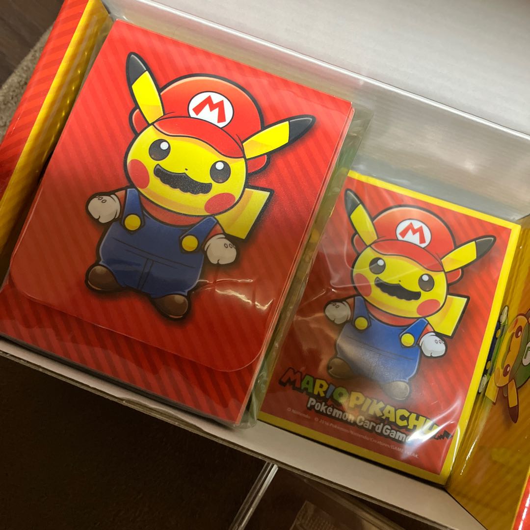 マリオピカチュウ 未開封 箱サプライ付属 1枚の通販 あー@プロフ必読
