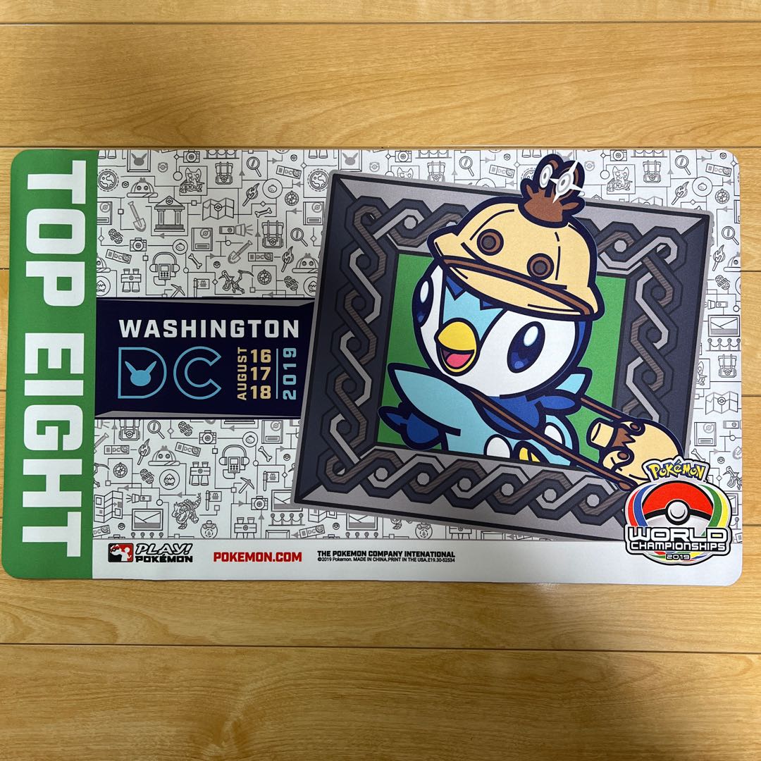 ポケモン プレイマット WCS2019ポッチャマ世界大会の通販 コレクター