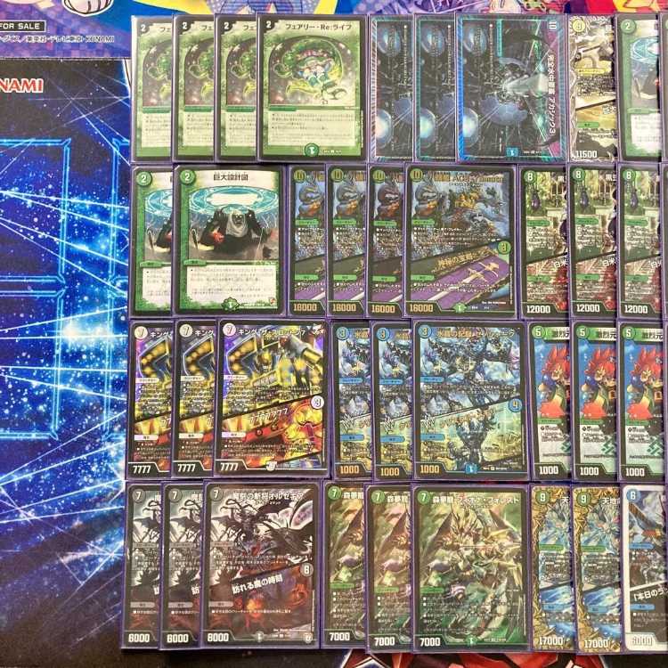 デュエマ 本格構築 【フィオナアカシック】デッキ&二重スリーブ