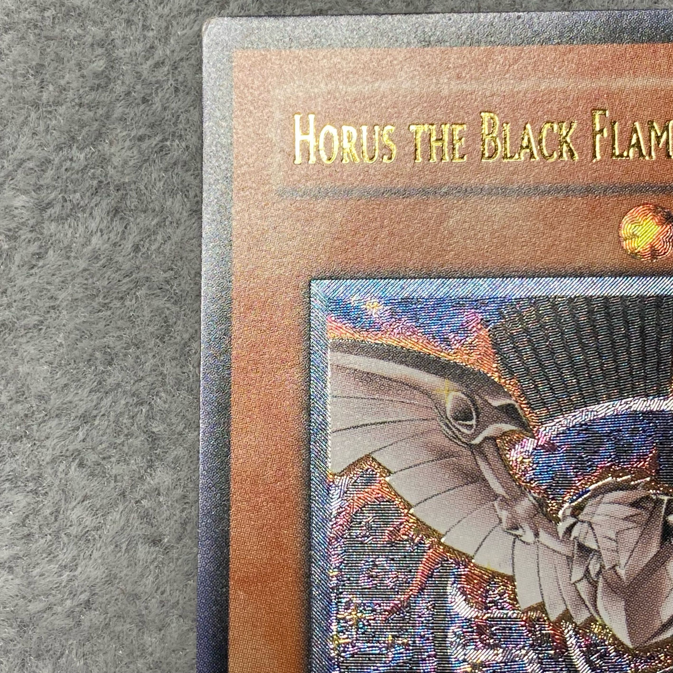 ホルスの黒炎竜 LV6 レリーフ 旧アジア版 アルティメットレア SOD