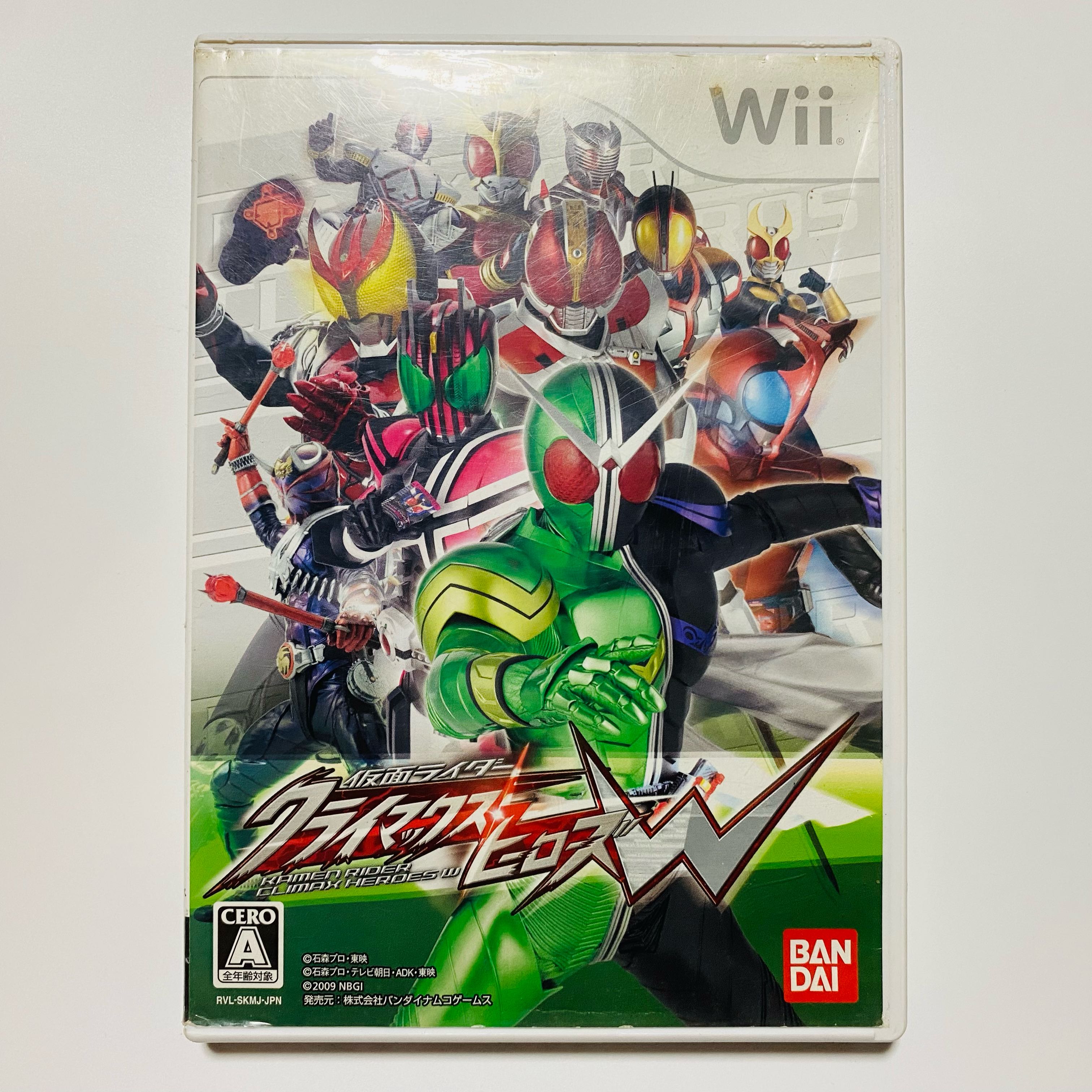 Wii］仮面ライダークライマックスヒーローズ Wの通販 hitchhike