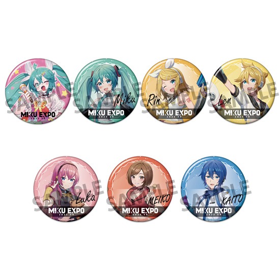初音ミクエキスポ MIKU EXPO 2016 VISAカード入会特典 缶バッジ 初音