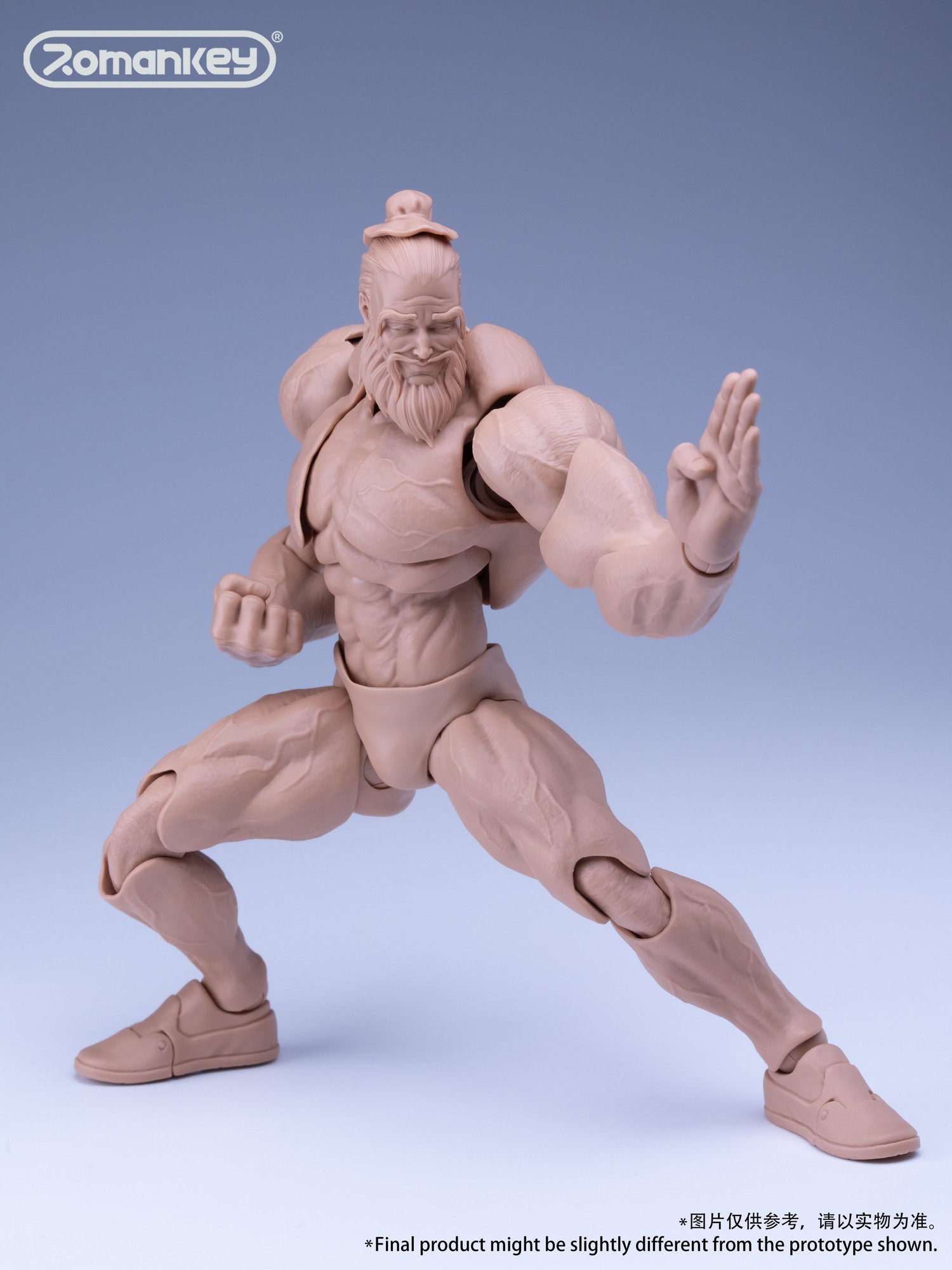 Romankey UMS003 1/12スケール 可動フィギュア男性素体 Big Guy