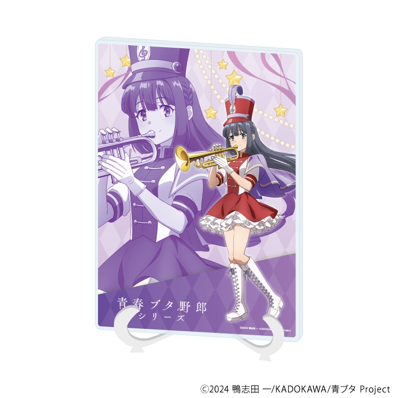 青春ブタ野郎シリーズ アクリルアートボード A5サイズ 04 牧之原翔子