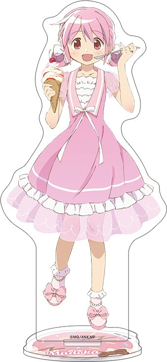 魔法少女まどか☆マギカ アクリルスタンド 鹿目まどか ice cream PARTY