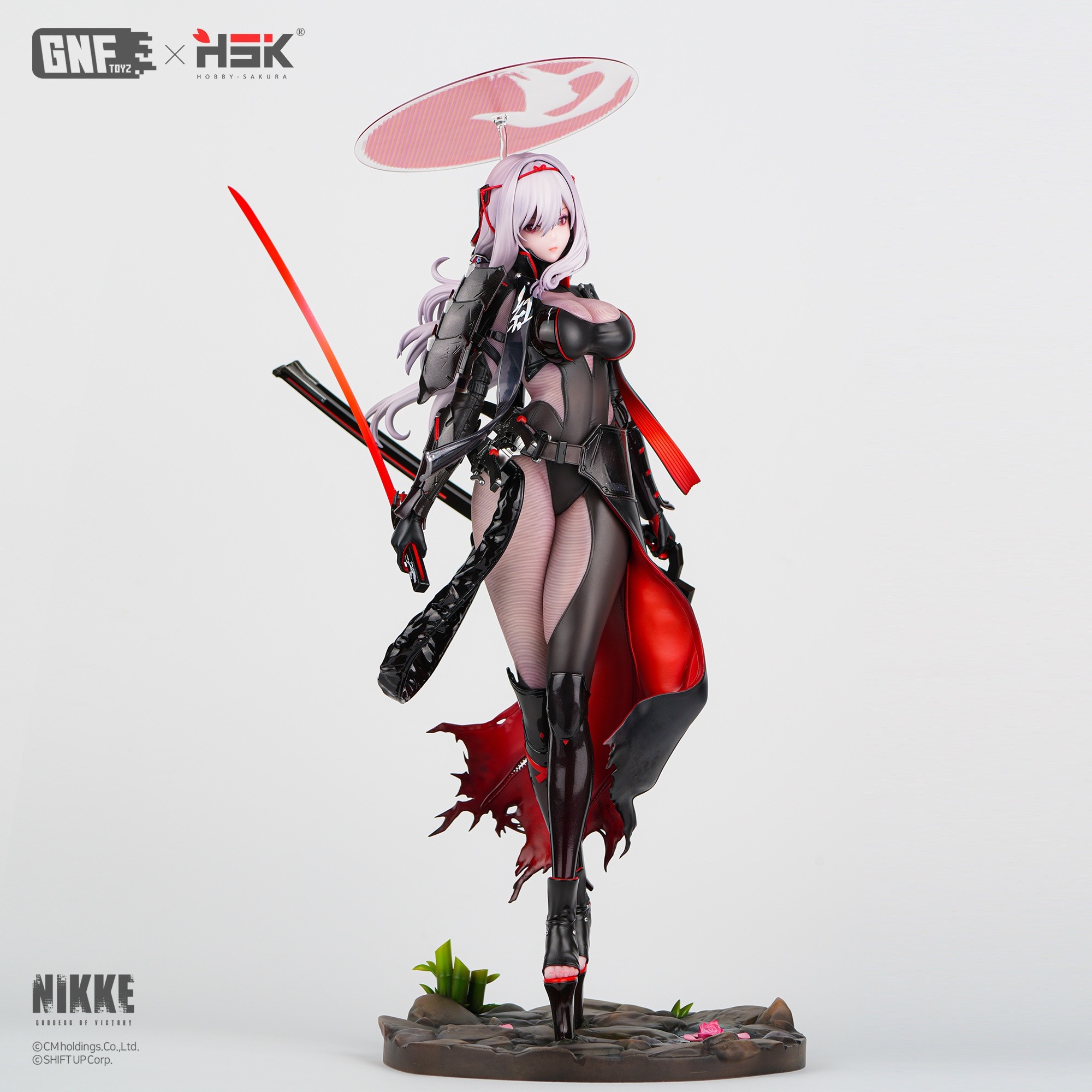 GNFTOYZ & Hobby sakura 勝利の女神：NIKKE 1/4 紅蓮：ブラック
