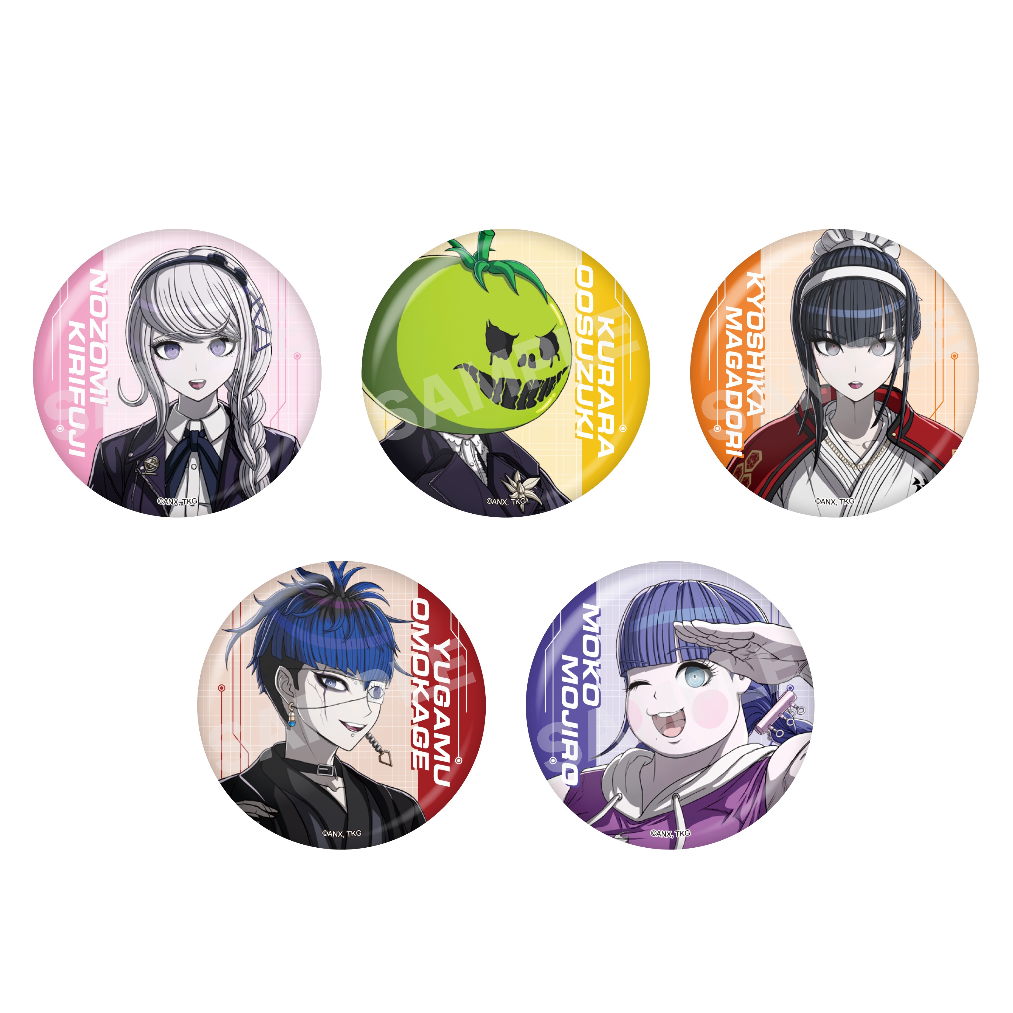 ハンドレッドライン 最終防衛学園 WonderGOO 特典 缶バッジ 蒼月衛人