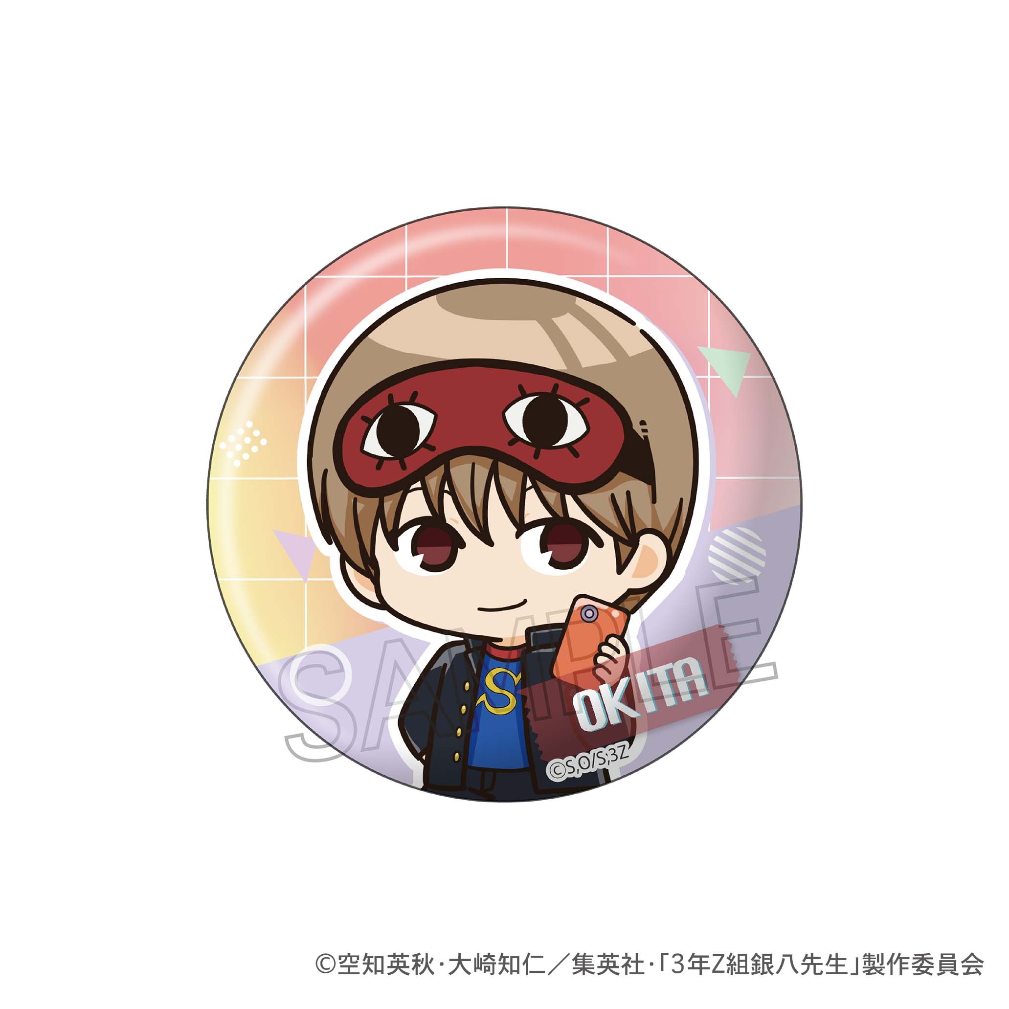TVアニメ 3年Z組銀八先生 缶バッジ -シャッターチャンス- 6個入り1BOX