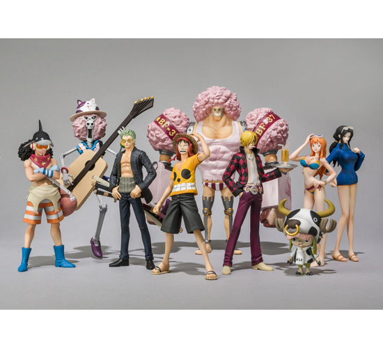 超造形魂 劇場版 ワンピース フィルム Z オープニング服 8個入り1BOX