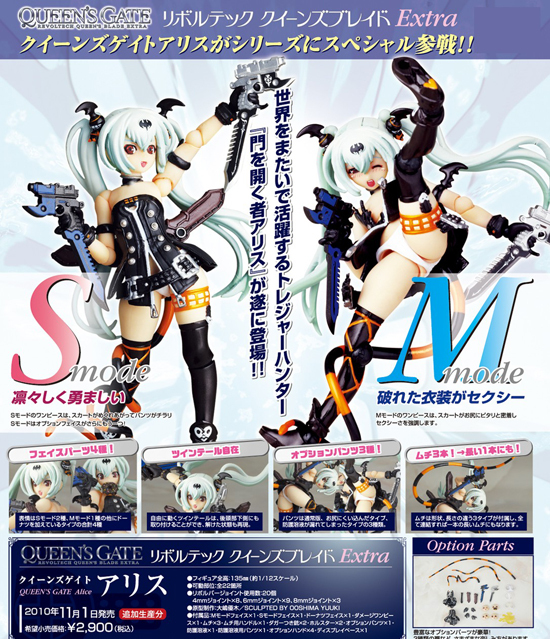 追加生産分】リボルテッククイーンズブレイドEXTRA クイーンズゲイト